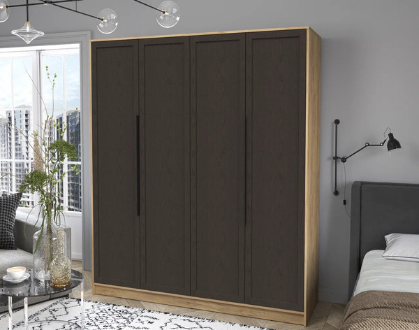 Изображение товара Шкаф Интерлиния Концепт Тренд КТ-Ш4 (дуб золотой/дуб английский)