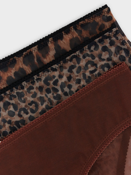 Изображение товара Комплект женских трусов Mark Formelle 412451-3 (р.94, мелкий рисунок на жемчужном)