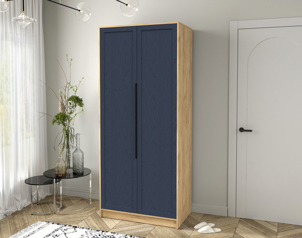 Изображение товара Шкаф Интерлиния Концепт Тренд КТ-Ш2 (дуб золотой/дуб королевский)