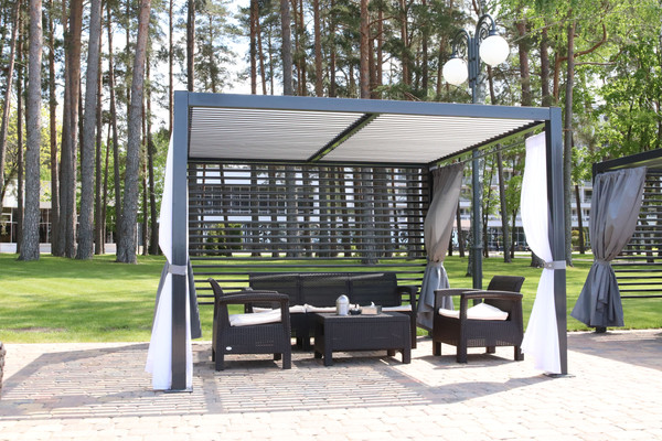 Изображение товара Комплект креплений для уличных жалюзи Asole Поворотных