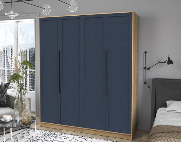 Изображение товара Шкаф Интерлиния Концепт Тренд КТ-Ш4 (дуб золотой/дуб королевский)