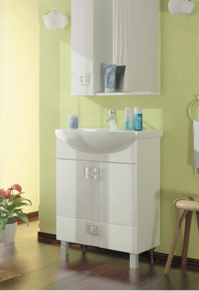 Изображение товара Тумба с умывальником Mixline Квадро-1 75 551698 + Элеганс 75