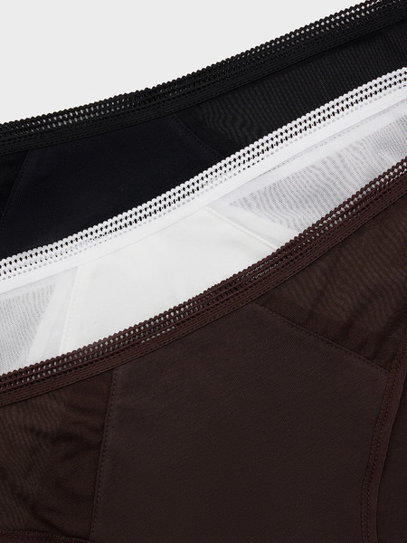 Изображение товара Комплект женских трусов Mark Formelle 412474-3 (р.90, шоколадно-коричневый)