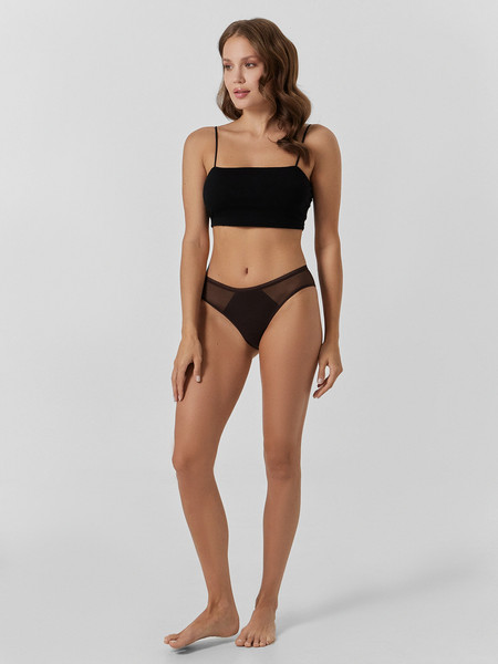 Изображение товара Комплект женских трусов Mark Formelle 412474-3 (р.90, шоколадно-коричневый)