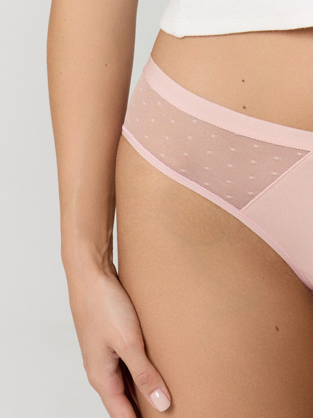 Изображение товара Комплект женских трусов Mark Formelle 412474-3 (р.98, персиковый румянец)