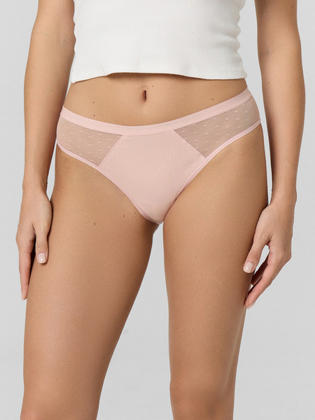 Изображение товара Комплект женских трусов Mark Formelle 412474-3 (р.98, персиковый румянец)