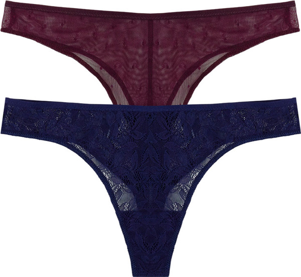 Изображение товара Комплект женских трусов Mark Formelle 412495-2 (р.102, темно-синий)