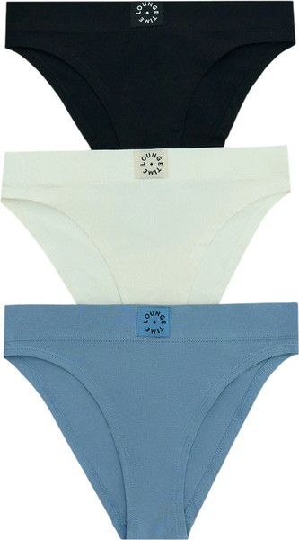 Изображение товара Комплект женских трусов Mark Formelle 412542-3 (р.106, серо-голубой)