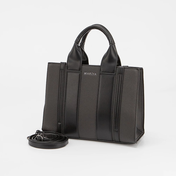 Изображение товара Сумка Marzia 755-P36463-GBK (серый/черный)
