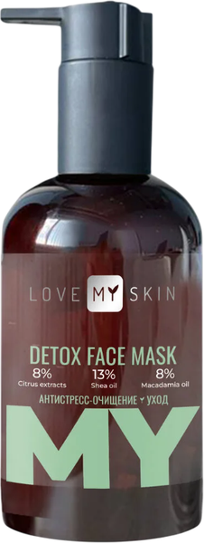 Изображение товара Маска для лица кремовая Love My Skin Детокс (150мл)