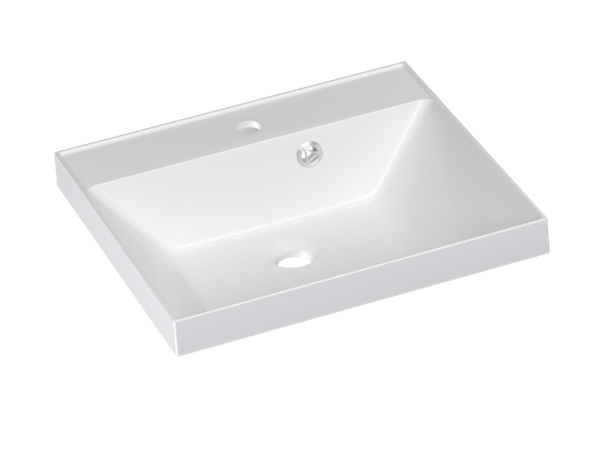 Изображение товара Тумба с умывальником Symbolite Батлер Люкс Plus 1 ящик + Asti 50x45 (серый)