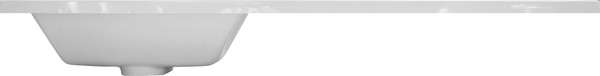 Изображение товара Тумба с умывальником Symbolite Даллас 110 Люкс Plus + Даллас 110x48 (левый, эмаль белый)