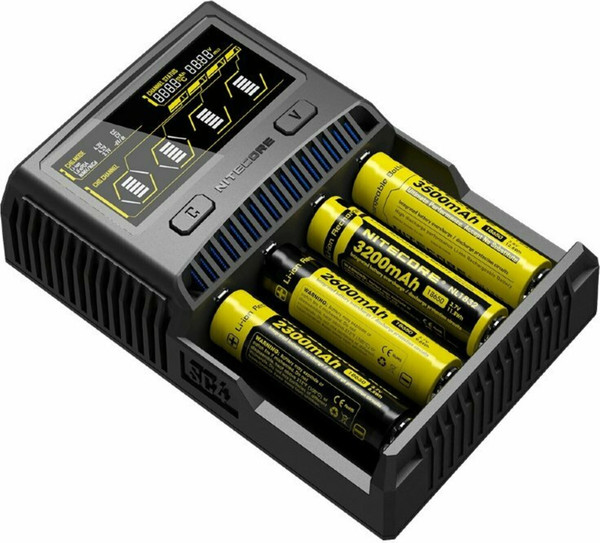 Изображение товара Зарядное устройство для аккумуляторов Nitecore SC4 / 16652