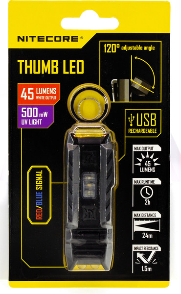 Изображение товара Фонарь Nitecore Thumb Leo / 17118
