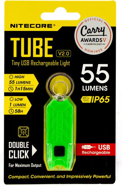 Изображение товара Фонарь Nitecore Tube V2.0 / 16449 (зеленый)