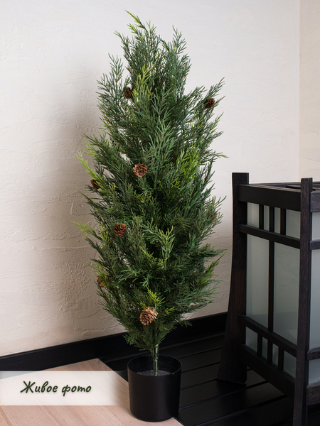 Изображение товара Искусственное растение Merry Bear Home Decor Туя западная смарагд с шишками / A086093