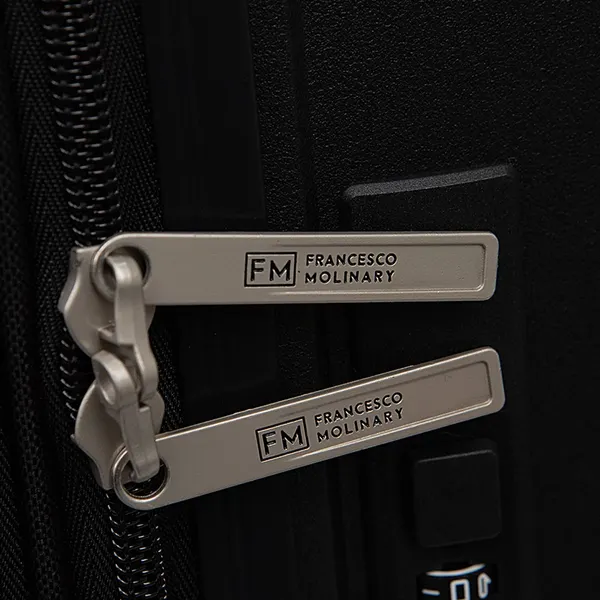 Изображение товара Чемодан на колесах Francesco Molinary 197-PP1906/3/24BLK (черный)