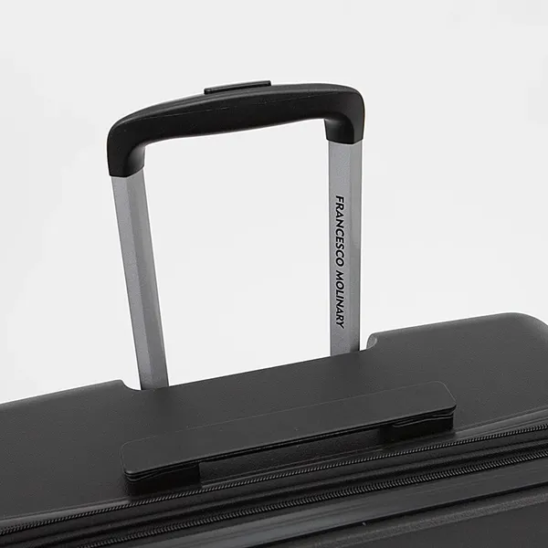 Изображение товара Чемодан на колесах Francesco Molinary 197-PP1906/3/24BLK (черный)