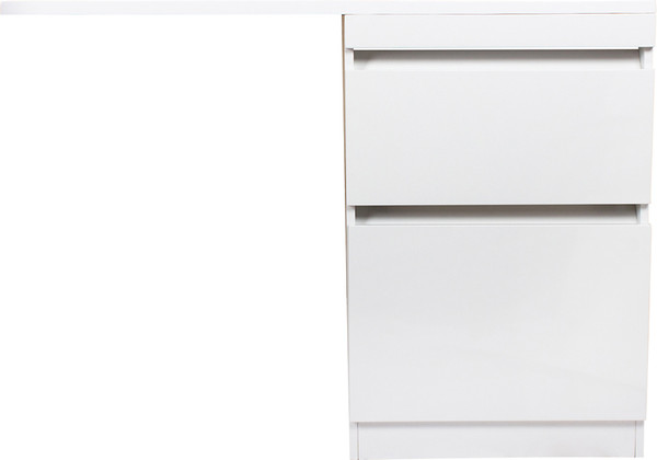 Изображение товара Тумба с умывальником Symbolite Даллас 120 Люкс Plus + Даллас 120x48 (правый, белый)