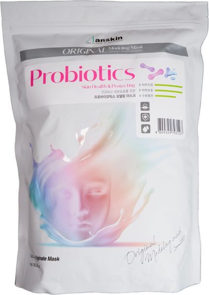 Изображение товара Маска для лица альгинатная Anskin Probiotics Modeling Mask (1кг)