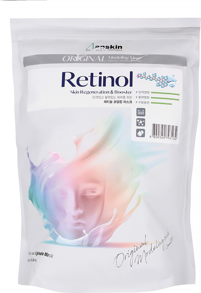 Изображение товара Маска для лица альгинатная Anskin Original Modeling Mask Retinol (1кг)