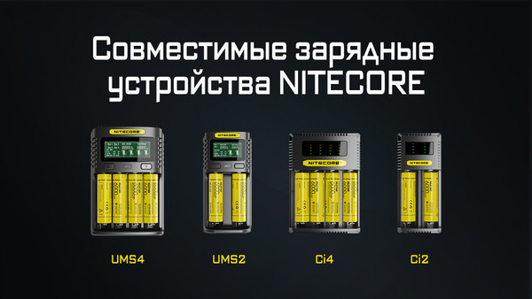 Изображение товара Аккумулятор Nitecore NL2160 / 348
