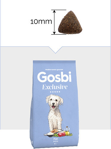 Изображение товара Сухой корм для собак Gosbi Exclusive Fish Mini (7кг)