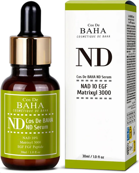 Изображение товара Сыворотка для лица Cos de Baha с 10% NAD ND Serum (30мл)