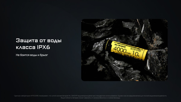 Изображение товара Аккумулятор Nitecore NL1840HP / 643