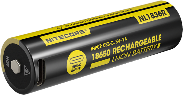 Изображение товара Аккумулятор Nitecore NL1836R / 589