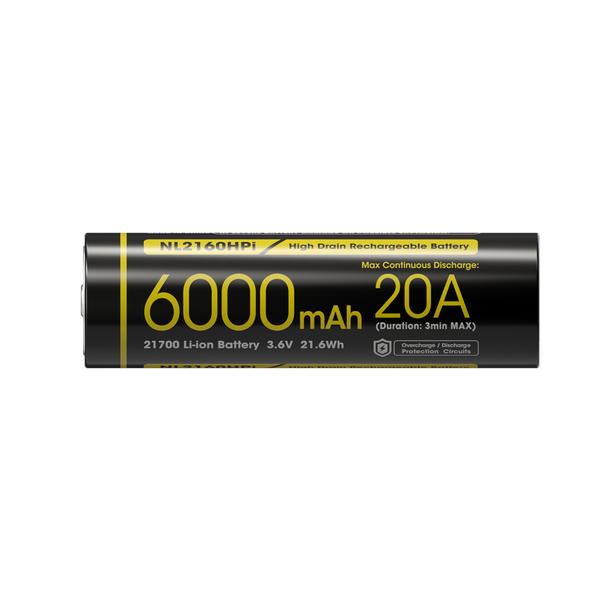 Изображение товара Аккумулятор Nitecore NL2160HPi / 2707