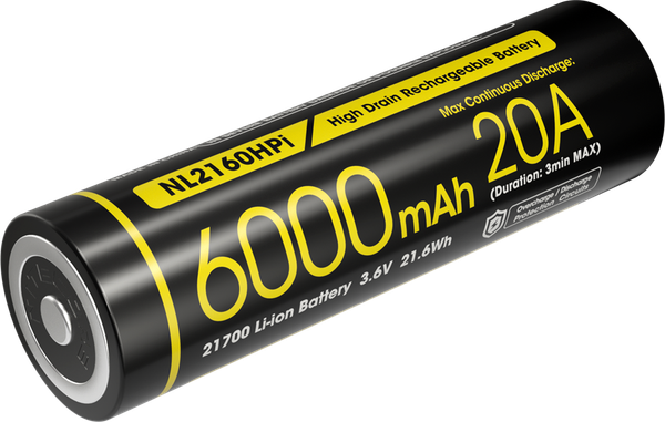 Изображение товара Аккумулятор Nitecore NL2160HPi / 2707