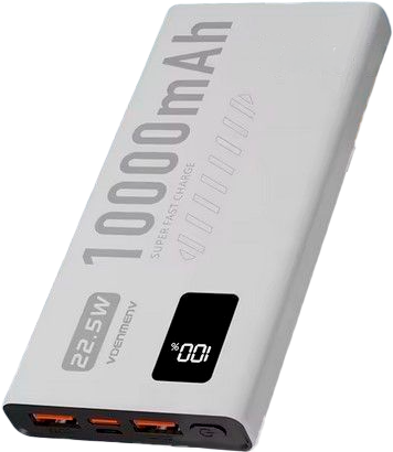 Изображение товара Портативное зарядное устройство VDENMENV DP43 10000mAh (белый)