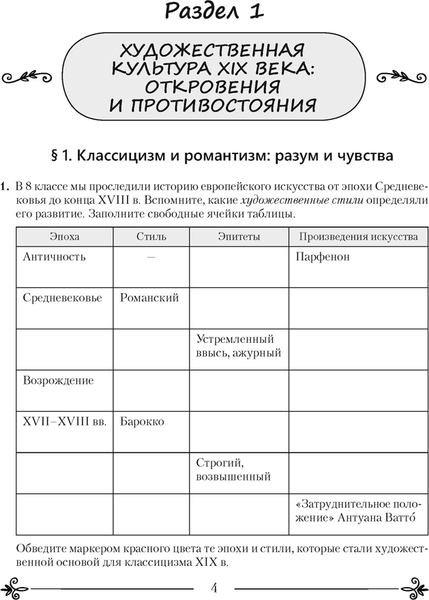 Изображение товара Рабочая тетрадь Аверсэв Искусство. 9 класс 2025, мягкая обложка (Колбышева Светлана)