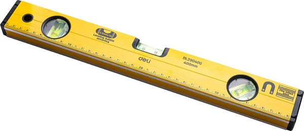 Изображение товара Уровень строительный Deli EDL290400Q (400мм)