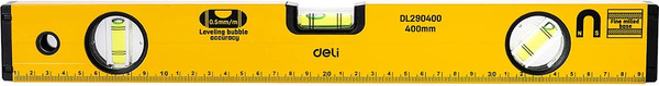 Изображение товара Уровень строительный Deli EDL290400Q (400мм)