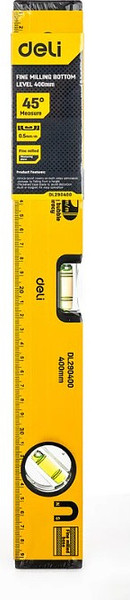 Изображение товара Уровень строительный Deli EDL290400Q (400мм)
