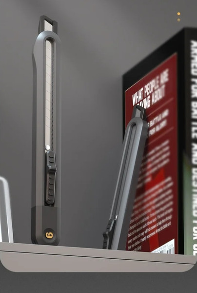 Изображение товара Набор ножей пистолетных Deli Soft Touch / EHT4003 (3шт, черный)