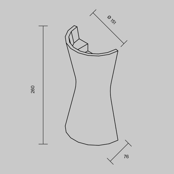 Изображение товара Бра Maytoni C123WL-GU10-02-W
