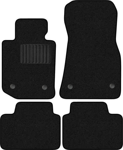 Изображение товара Комплект ковриков для авто Alicosta 0152_1_PR-6 для BMW 3-Series VII седан/G20 2018-н.в. (ворс, черный)