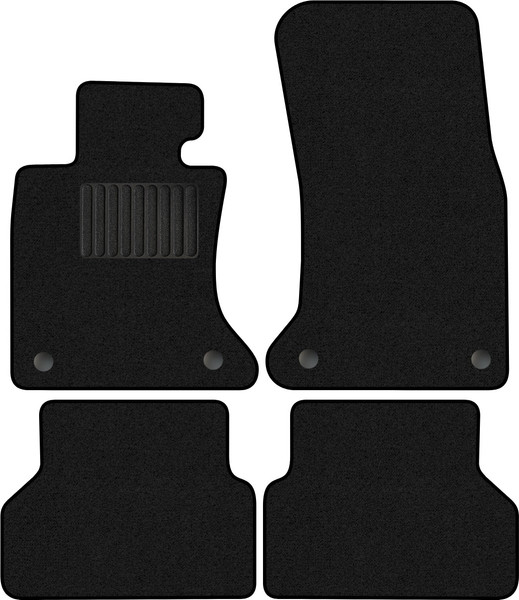 Изображение товара Комплект ковриков для авто Alicosta 0166_1_PR-6 для BMW 5-Series V универсал/седан/E61/E60 2003-2010 (ворс, черный)