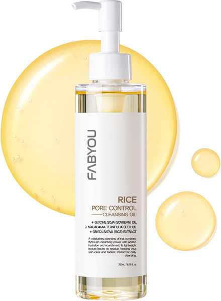 Изображение товара Гидрофильное масло Eyenlip Fabyou Rice Pore Control Cleansing Oil (200мл)