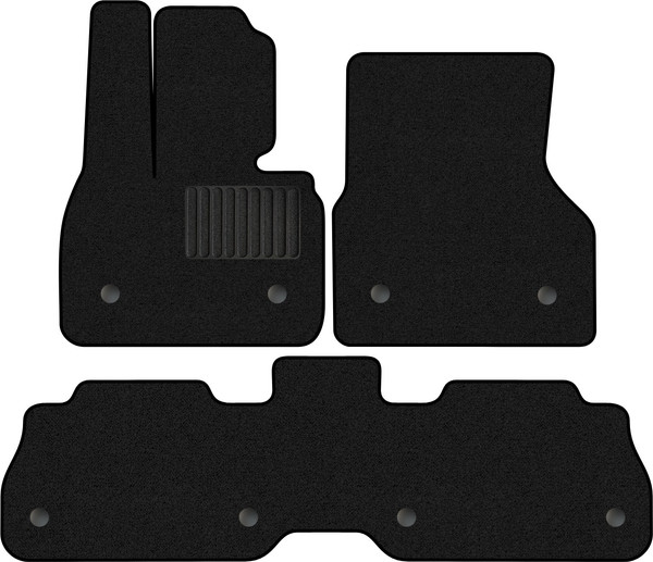 Изображение товара Комплект ковриков для авто Alicosta 2234_1_PR-6 для BMW iX I SUV/i20 +задний ряд 2020-2023 (ворс, черный)