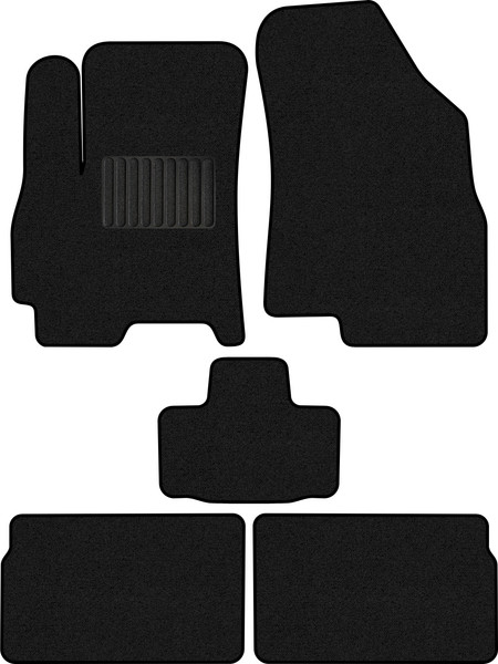 Изображение товара Комплект ковриков для авто Alicosta 0238_1_PR-6 для Chery Tiggo 4 I SUV 2017-н.в. (ворс, черный)