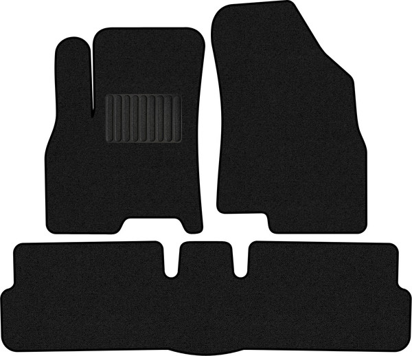 Изображение товара Комплект ковриков для авто Alicosta 2209_1_PR-6 для Chery Tiggo 7 Pro SUV +задний ряд 2019-н.в. (ворс, черный)