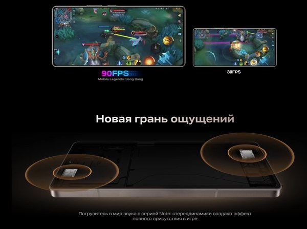 Изображение товара Смартфон Infinix Note 50 Pro 12GB/256GB (черный)