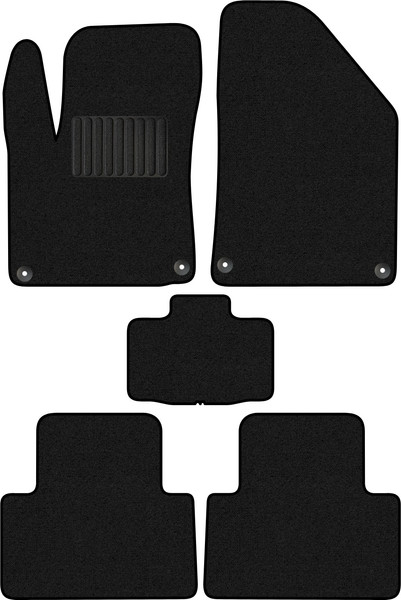 Изображение товара Комплект ковриков для авто Alicosta 2226_1_PR-6 для Geely Coolray SX11 I SUV 2018-2023 (ворс, черный)