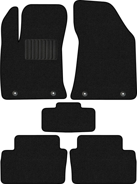 Изображение товара Комплект ковриков для авто Alicosta 2222_1_PR-6 для Geely Coolray SX11 I SUV 2023-н.в. (ворс, черный)