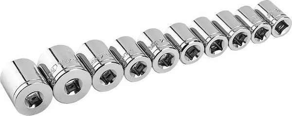 Изображение товара Набор головок слесарных Deli EDL2024T (24пр, кейс)