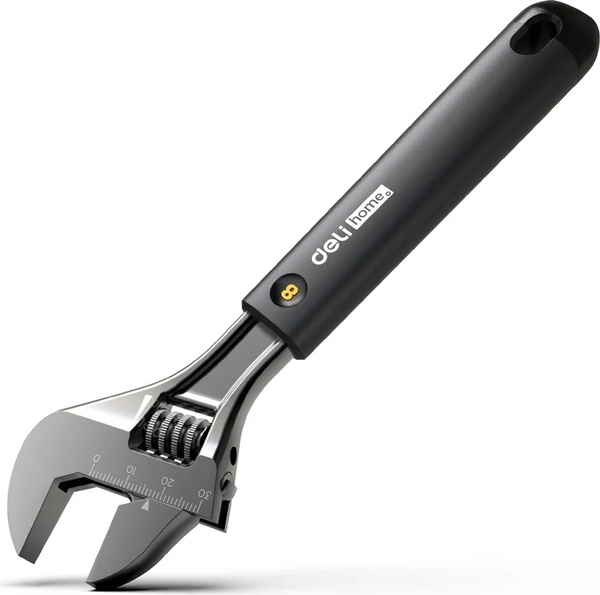 Изображение товара Гаечный ключ Deli Soft Touch / EHT1508 (черный)